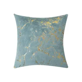 poszewka-dekoracyjna-40x40-zloty-marmur-miekka-glamour-premium-turkusowa
