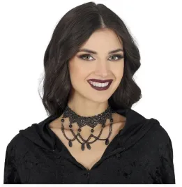 choker-z-koralikami-haftowany-czarny