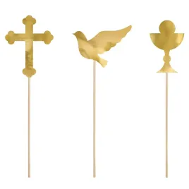 topper-na-piku-zloty-krzyz-golab-kielich-komunia-swieta-chrzest-6szt-32cm