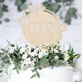 topper-na-piku-na-tort-komunijny-okragly-drewniany-ihs-na-komunie-23cm