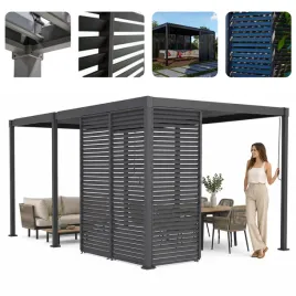 pergola-ogrodowa-tarasowa-panele-zaluzjowe-mirador-solid-80-3x5-m-szara