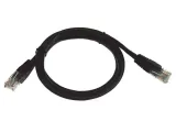kabel-patchcord-utp5-10m-czarny-stan-nowy