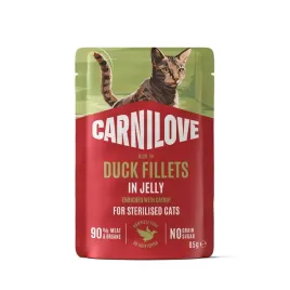 carnilove-saszetka-mokra-karma-dla-kota-adult-sterilised-indyk-kaczka-85g