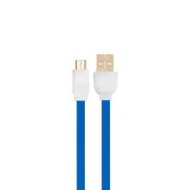 kabel-usb-hqcable-mbfl-10-niebieski-1m