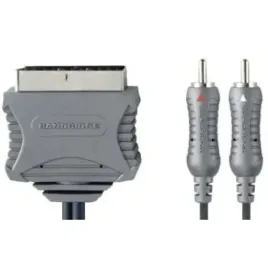kabel-video-wtyk-scart-2-x-chinch-audio-3m