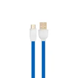 kabel-usb-hqcable-mbfl-10-niebieski-1m