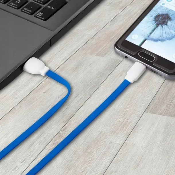 kabel-usb-hqcable-mbfl-10-niebieski-1m-konstrukcja-plaski-przewod