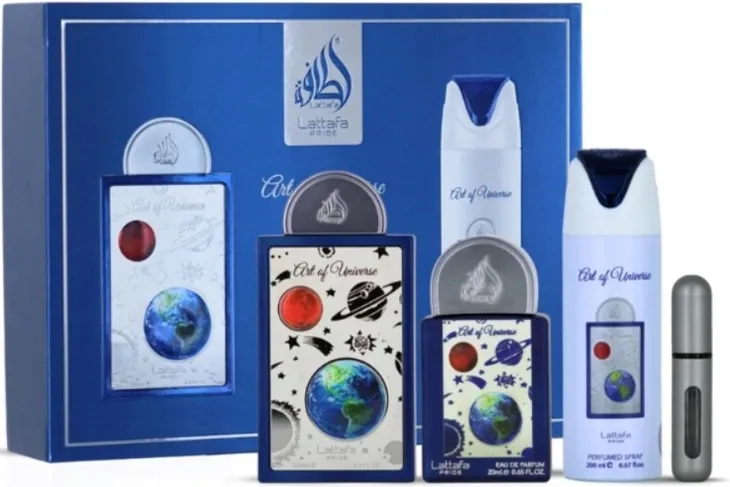 Lattafa Art Of Universe 100ml EDP + 20ml EDP + 200ml Dezodorant Unisex