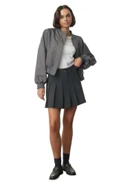 trendyol-szara-spodnica-mini-z-plisami-prosta-36-5ea