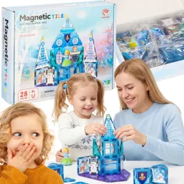 klocki-magnetyczne-zamek-lodowy-konstrukcyjne-3d-zestaw-28-el-do-zabawy