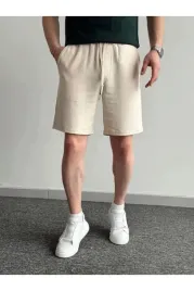 bezowe-gladkie-spodenki-meskie-len-z-lycra-na-lato-l-5ia