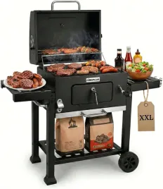 fireplus-raphael-24811-grill-weglowy-ogrodowy-z-pokrywa-i-polkami