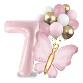 zestaw-balony-cyfra-7-lat-urodziny-rose-gold