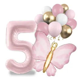 zestaw-balony-cyfra-5-lat-urodziny-rose-gold