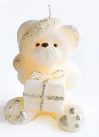 swieca-teddy-figurka-8x15cm-parafinowa-kremowa