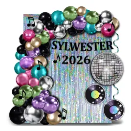 balony-zestaw-dekoracji-na-sylwestra-nowy-rok-w-stylu-disco-baner-sylwester