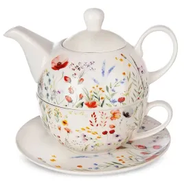 dzbanek-z-filizanka-do-herbaty-porcelanowy-maki-3-el