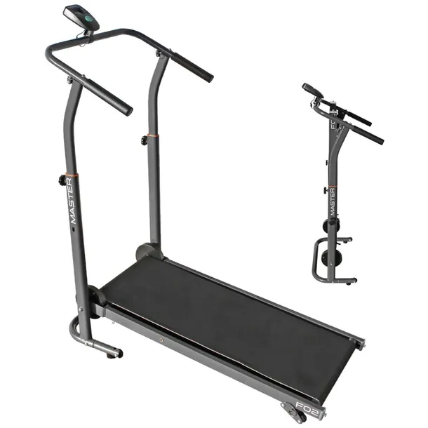 Bieżnia do Ćwiczeń Treningu Fitness Magnetyczna Domowa Składana Master F-02