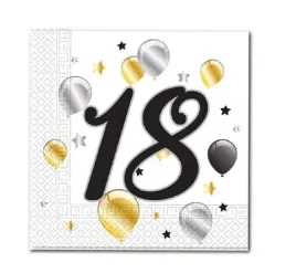 serwetki-18-urodziny-balony-20-szt