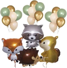 balony-lesne-zwierzatka-woodland