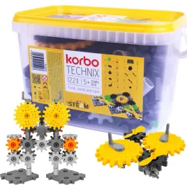 technix-korbo-ruchome-klocki-konstrukcyjne-122-el-nowe-trwale-opakowanie
