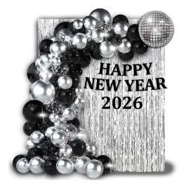 balony-zestaw-dekoracji-na-sylwestra-nowy-rok-srebrny-baner-happy-new-year
