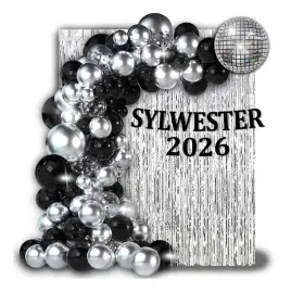 balony-zestaw-dekoracji-na-sylwestra-nowy-rok-srebrny-baner-sylwester