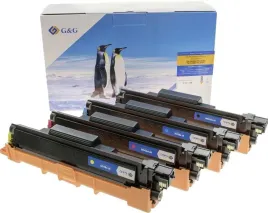 gandg-16019-kaseta-z-tonerem-4-szt-zamiennik-czarny-cyjan-purpurowy-zolty