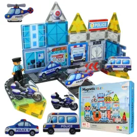 klocki-magnetyczne-konstrukcyjne-3d-2d-policja-44el-prezent-dla-3-4-5-latka