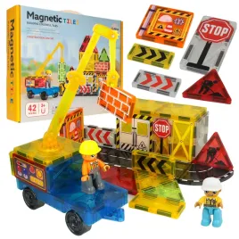 klocki-magnetyczne-konstrukcyjne-3d-kreatywne-dla-dzieci-42-el-plac-budowy