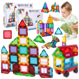 klocki-magnetyczne-duze-konstrukcyjne-3d-magnetic-tiles-zestaw-90-elementow
