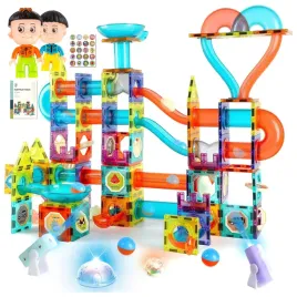 klocki-magnetyczne-magnetic-bloks-3d-tor-kulkowy-duzy-zestaw-202-el-led