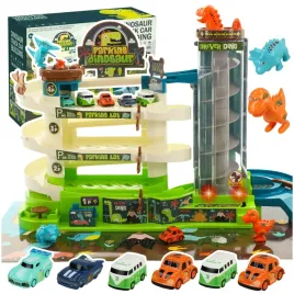 duzy-garaz-parking-tor-samochodowy-4-poziomy-winda-plansza-dinozaury