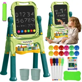 tablica-na-magnesy-edukacyjna-2w1-magnetyczna-kredowa-stojaca-akcesoria