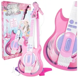 gitara-dla-dzieci-elektryczna-mikrofon-karaoke-na-statywie-zestaw-karaoke