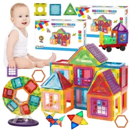 klocki-magnetyczne-kreatywne-zestaw-140-elementow-magnetic-tiles-panele-3d