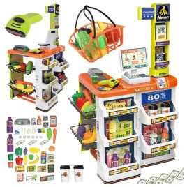 supermarket-sklep-dla-dzieci-stragan-kasa-skaner-waga-koszyk-towary-warzywa