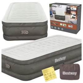 materac-dmuchany-bestway-z-pompka-191x97x46-jednoosobowy-wysoki-brazowy