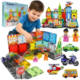 klocki-magnetyczne-konstrukcyjne-3d-duze-panele-miasto-city-zestaw-50-el