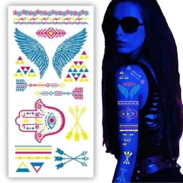 naklejki-na-twarz-cialo-festiwal-tatuaz-fluorescencyjny-zmywalny-tymczasowy