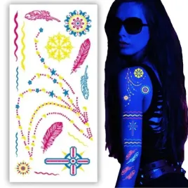naklejki-na-twarz-cialo-festiwal-tatuaz-fluorescencyjny-zmywalny-tymczasowy