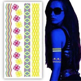 naklejki-na-twarz-cialo-festiwal-tatuaz-fluorescencyjny-zmywalny-tymczasowy