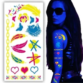 naklejki-na-twarz-cialo-festiwal-tatuaz-fluorescencyjny-zmywalny-tymczasowy