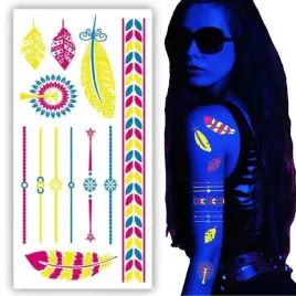 naklejki-na-twarz-cialo-festiwal-tatuaz-fluorescencyjny-zmywalny-tymczasowy