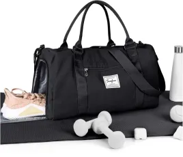 torba-czarna-sportowa-podrozna-z-kieszenia-na-mokre-rzeczy-i-buty