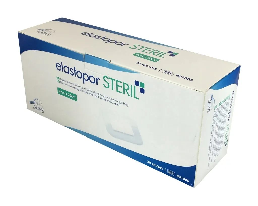 przylepiec-wlokninowy-elastopor-steril-e-8cm-x-20cm-stan-nowy