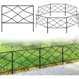 ogrodzenie-ogrodowe-metalowe-275-m-x-40-cm