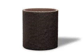 doniczka-plastikowa-okragla-keter-cylinder-planter-m-brazowa-srednica-36-cm