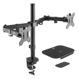 regulowany-uchwyt-biurkowy-na-2-monitory-17-32-mocny-16kg-podkladka