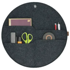 organizer-scienny-z-4-kieszeniami-filcowy-antracyt-xl-45cm-na-sciane
